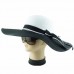 Summer Fashion Hepburn Sun Hat Wind Bowknot Black White Striped  Straw Caps  eb-55898261